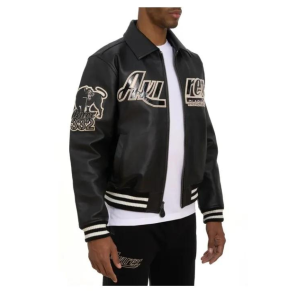Avirex Tuskegee Black Aces Leather Jacket Black