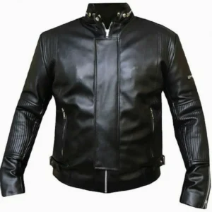 DAFT PUNK ELECTROMA BLACK LEATHER JACKET