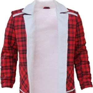 Deadpool Vanessa and Wade Wilson Shearling Jacket