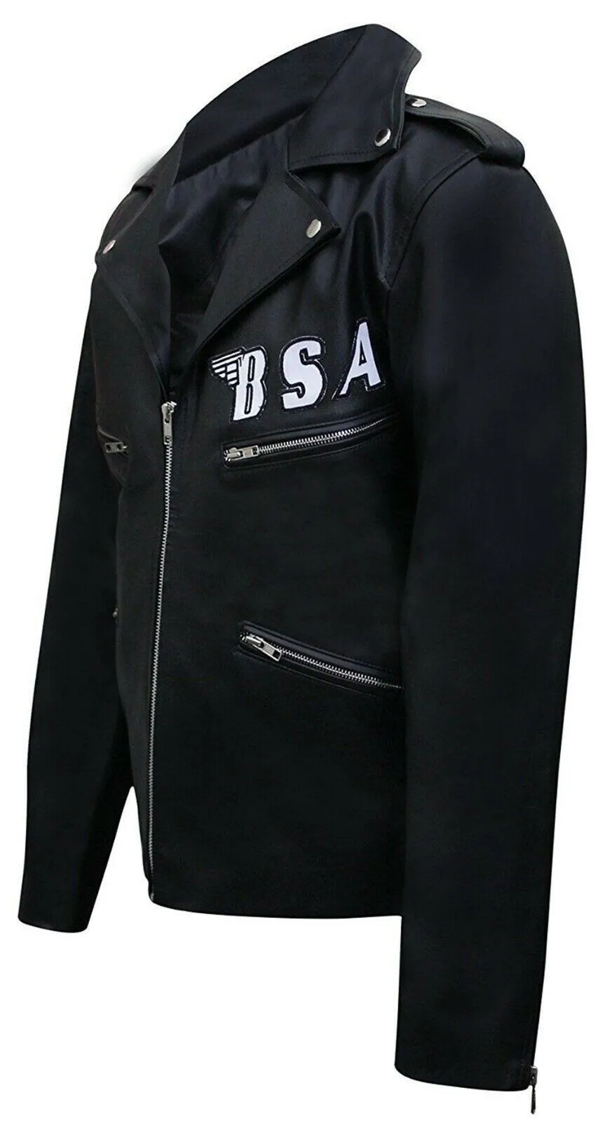 George Michael BSA Faith Rockers Revenge Leather Jacket - Image 2