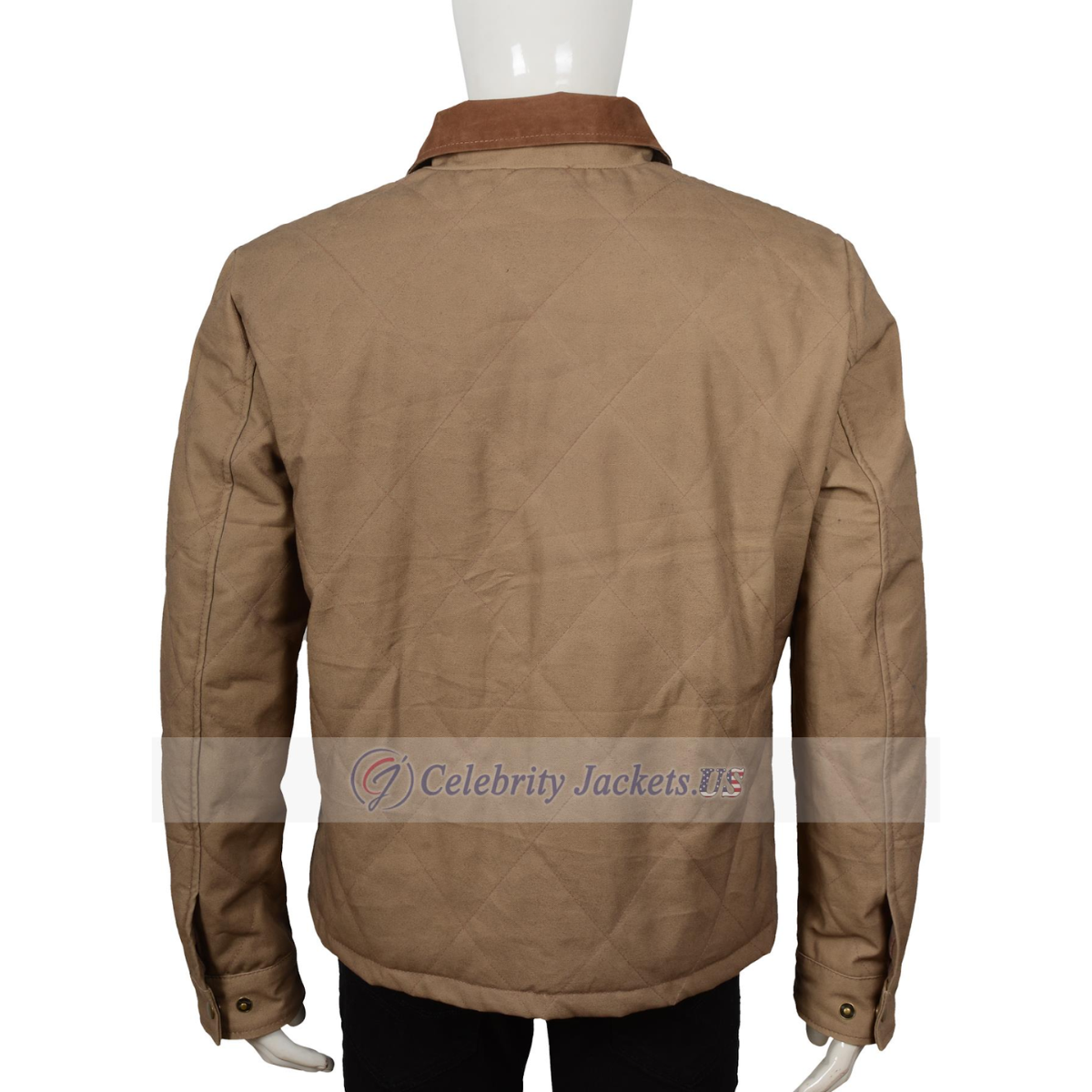 Josh Lucas Yellowstone John Dutton Quilted Jacket - Image 3
