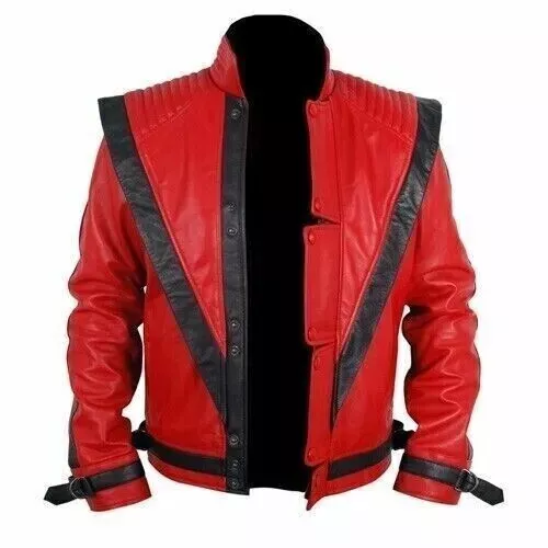 MICHAEL JACKSON THRILLER LEATHER JACKET - Image 3