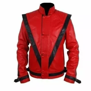 MICHAEL JACKSON THRILLER LEATHER JACKET