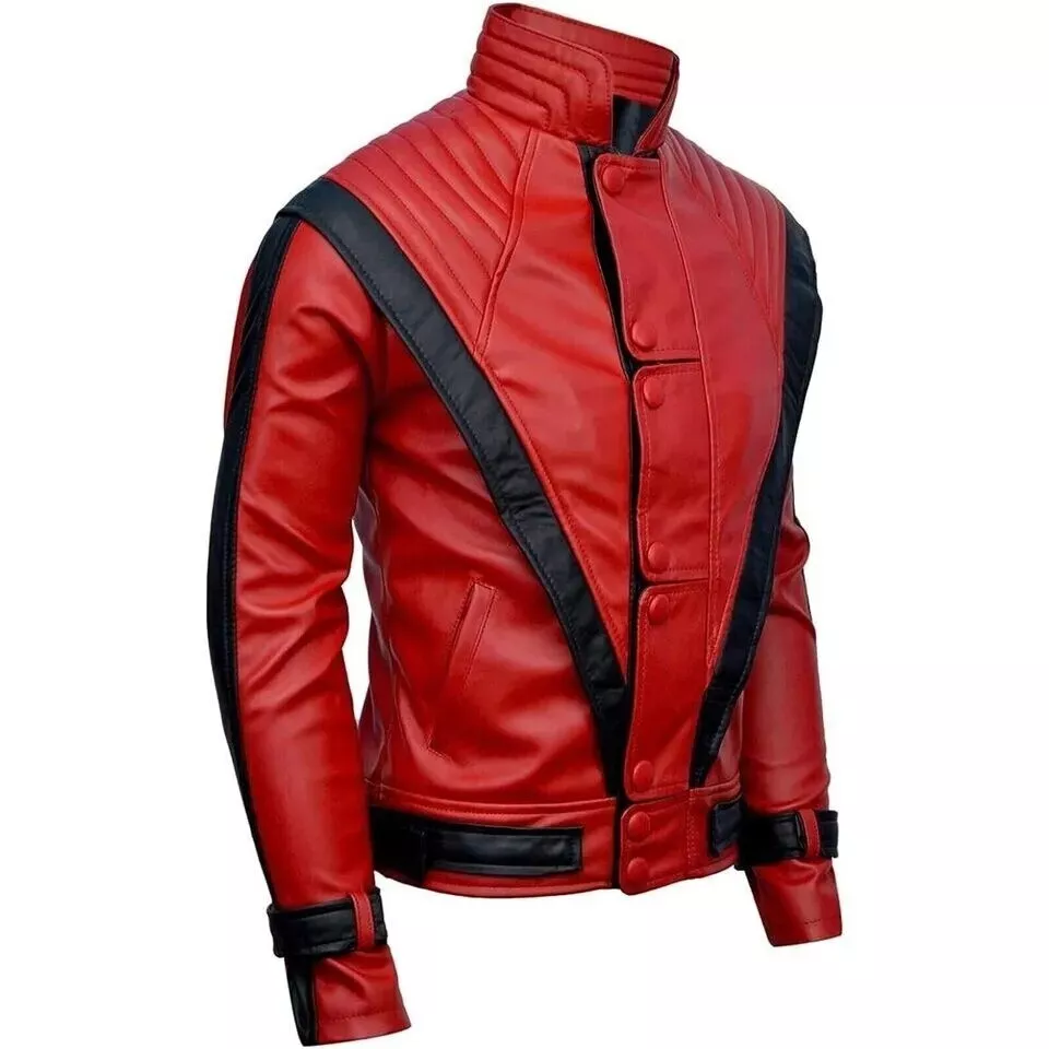 MICHAEL JACKSON THRILLER LEATHER JACKET - Image 2