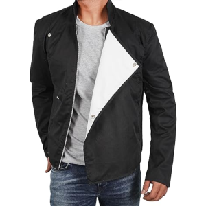 Men's Luke Skywalker Cosplay Costume Mark Return Black Cotton Jacket