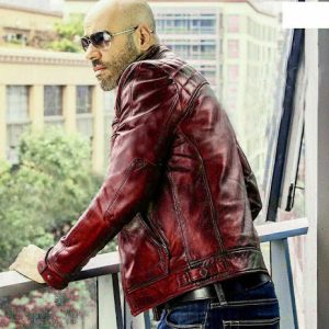 Men’s Diamond Quilted Red Motorcycle Slim Fit Burgundy Red Biker Leather Jacket