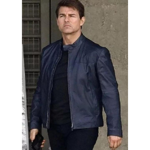 Tom Cruise Mission Impossible 6 Ethan Hunt Leather Jacket