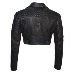 Vannamoda Short Biker Leather Women Jacket