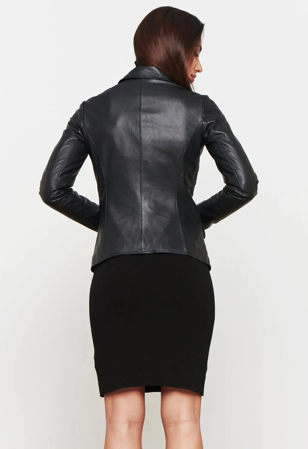 real Leather Blazer Jackets for Women - Image 3