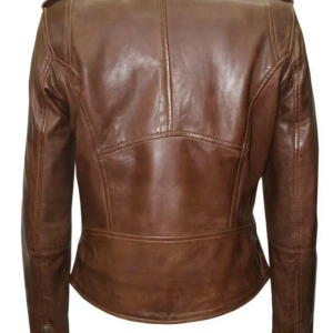 Womens 100% Real Leather Jacket Genuine Soft real Moto Biker Multicolor Coat