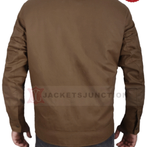 YELLOWSTONE JOHN DUTTON BROWN COTTON JACKET