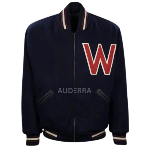 1951 Washington Senators Nationals Varsity Navy Blue Wool Letterman Jacket
