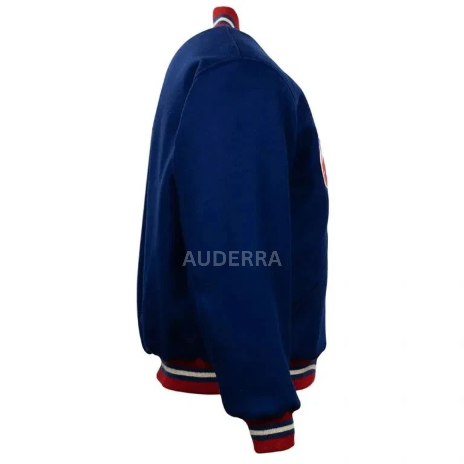 New York NY Giants 1932 Blue Wool Varsity Full-Button Women's Letterman Jacket - Image 4